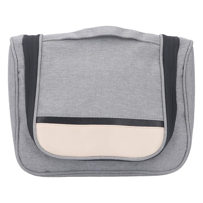 Toilettas Draagbaar Multifunctioneel Waterdicht Grote Capaciteit Make-up Organizer voor Reizen Zakenreis Grijs grijs