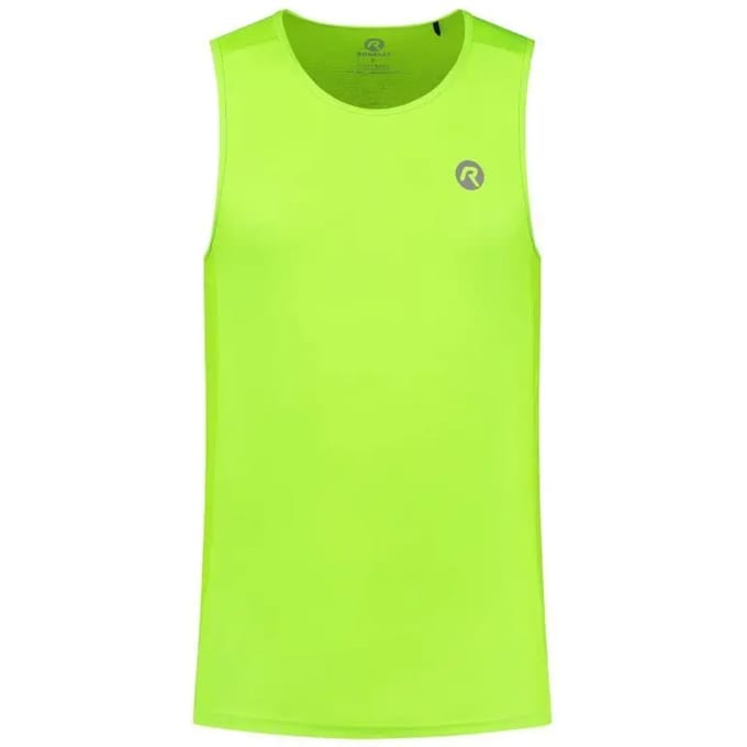 Rogelli Core Heren Hardloopsinglet - Mouwloos - Fluor