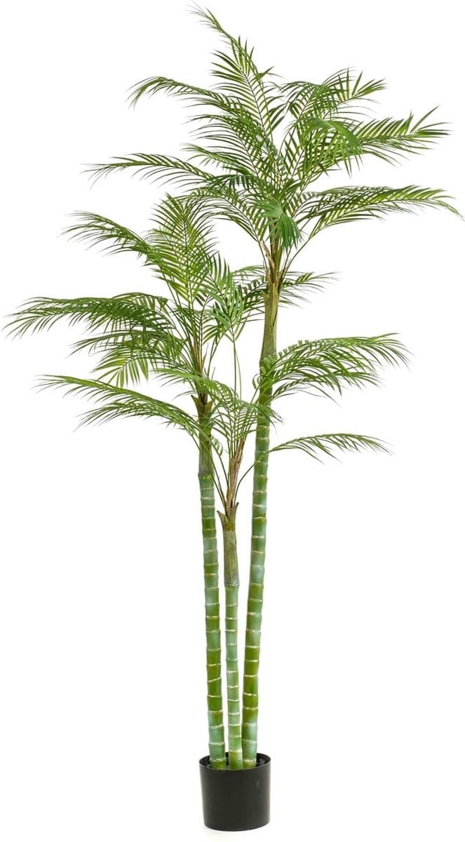 Emerald - Kunstplant Areca Palm 195cm - Kunstplant voor binnen