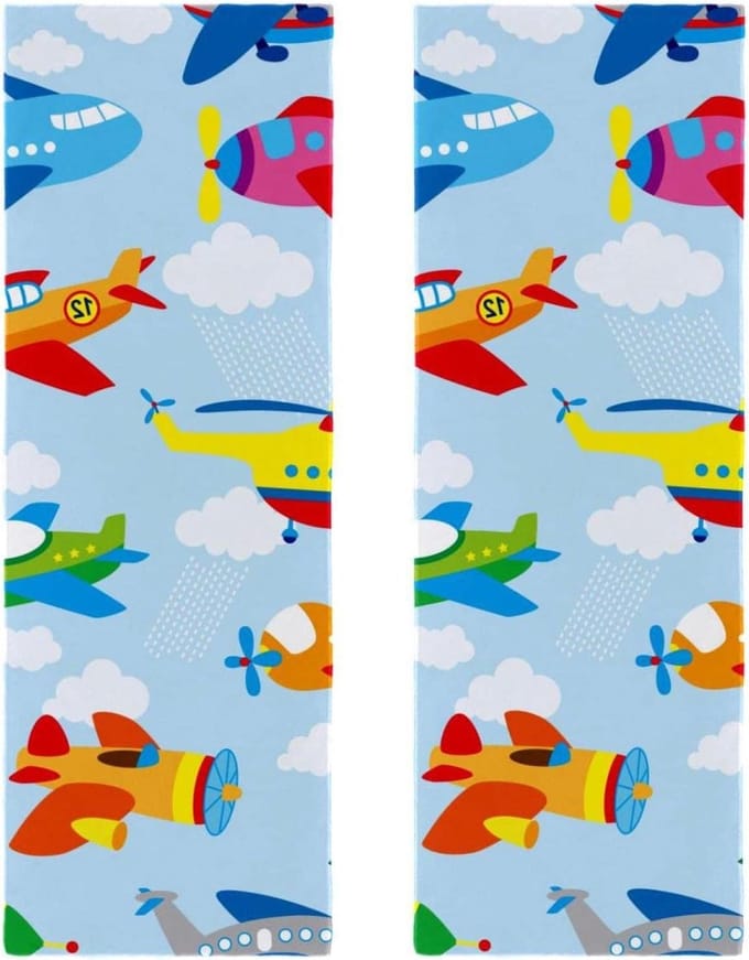 Zweet Handdoeken - Microvezel Set - Sport & Reizen - Sneldrogend Absorberend - 29.5 x 81.5 cm - Veelkleurig