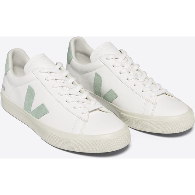 Veja - Schoenen Wit Veja Campo Leather Sneakers Wit Cp052485