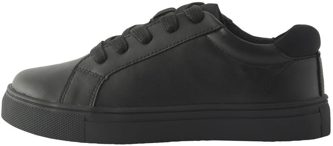 Next - Jongens - Veterschoenen voor school met brede pasvorm (G) - Zwart