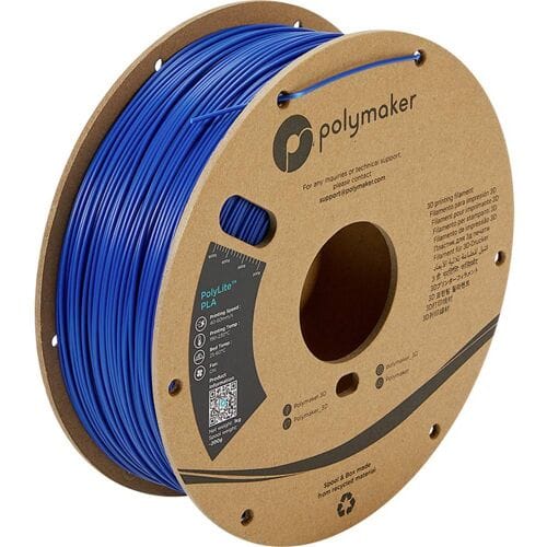 Polymaker PA02005 PolyLite Filament PLA kunststof 1.75 mm 1000 g Blauw PolyLite™ PLA 1 stuk(s)