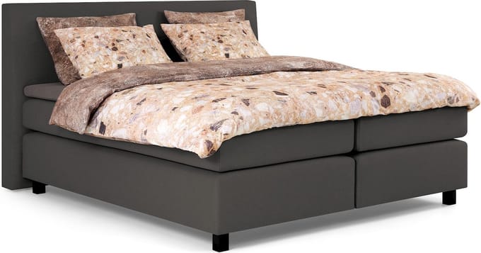 Karlsson Boxspring Autentik Kurbat - 140 x 200 cm - anthracite