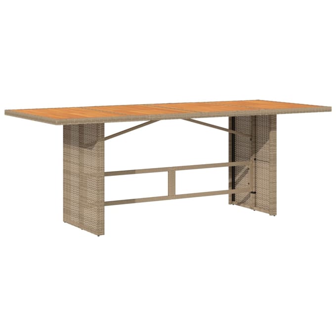 vidaXL - 9-delige - Tuinset - met - kussens - poly - rattan - beige