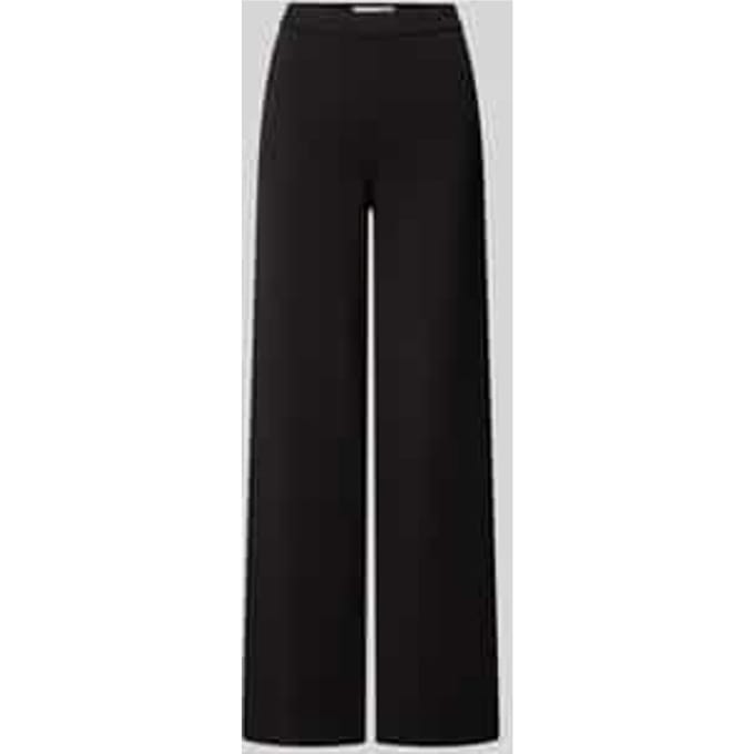 regular fit wijde broek met zij-steekzakken model 'PALINA'