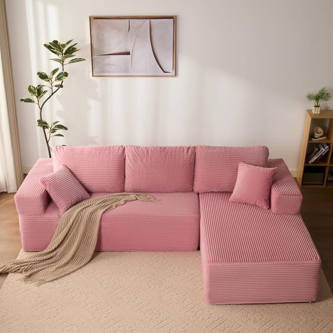 Luxe Uitschuifbare Slaapbank – Industrohome