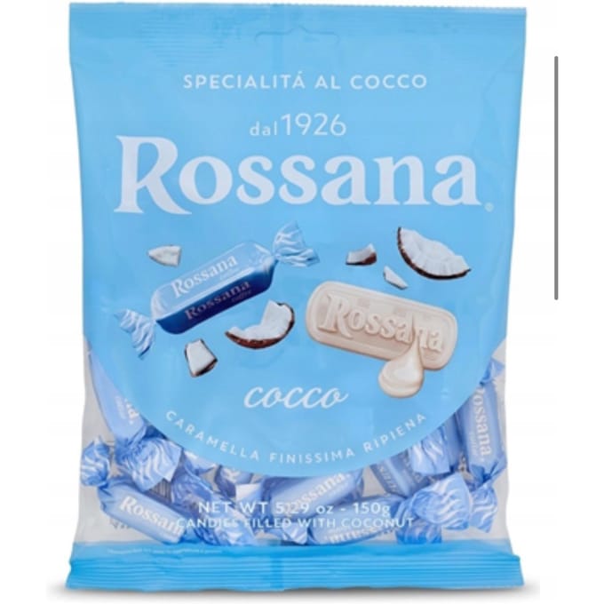 Fida Rossana Italiaanse Kokoskaramellen 175G