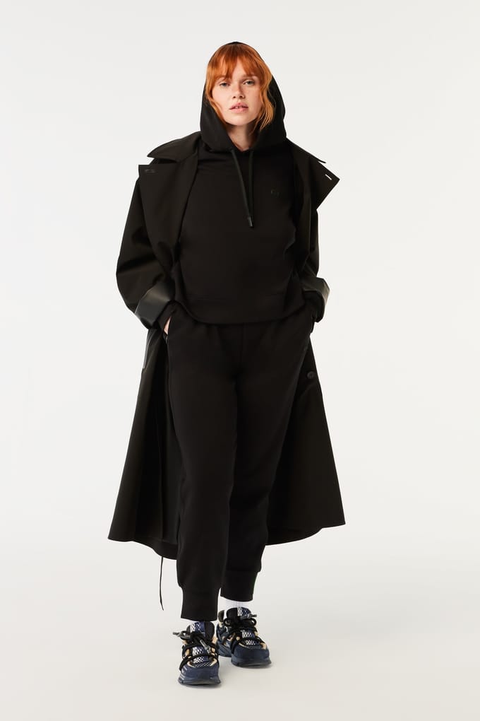Lacoste Sweatshirt Black Maat: 40 | Hoodies Outlet | Dames | Zwart