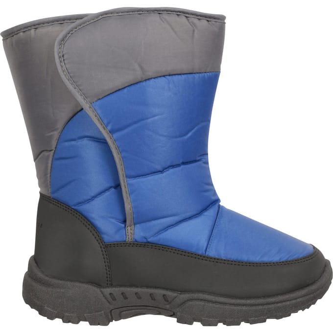 Mountain Warehouse Kinderen/Kinderen Caribou Adaptieve Gestreepte Snowboots (Blauw)