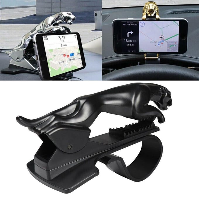 Luipaard Vormige - Auto Telefoon Houder Dashboard - Universele Smartphone Houder Dashboard achter de stuur - Telefoonhouder