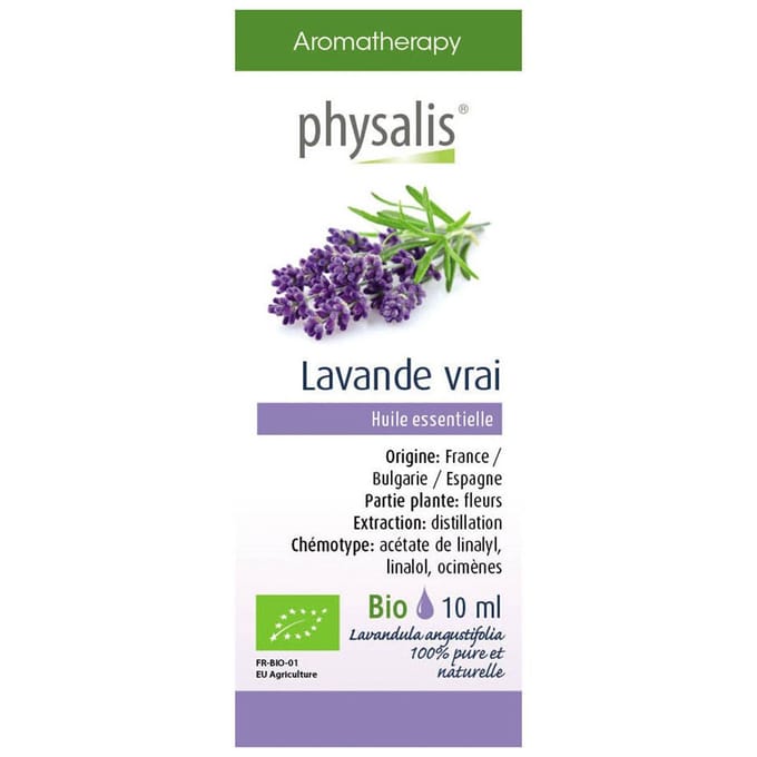 Physalis® Echte Lavendel Essentiële Olie Bio 10 Etherische olie