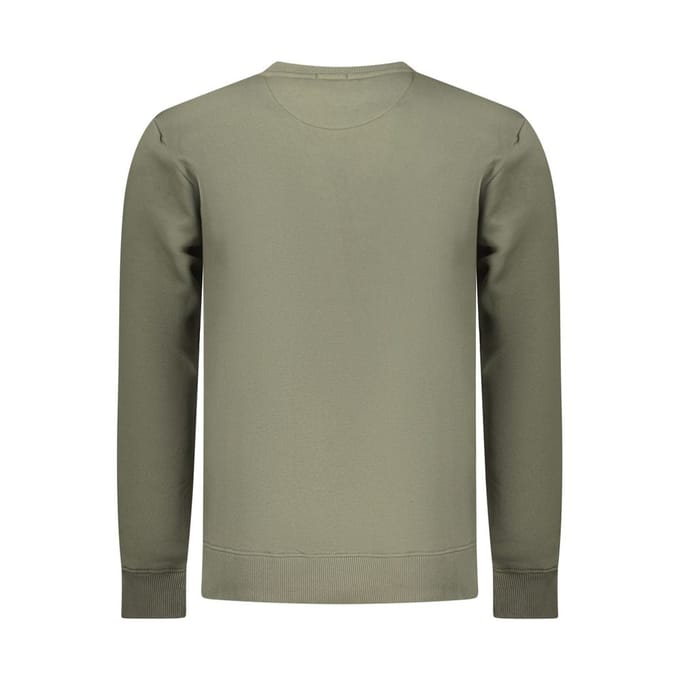 Coveri Moving Groene Katoenen Heren Sweatshirt