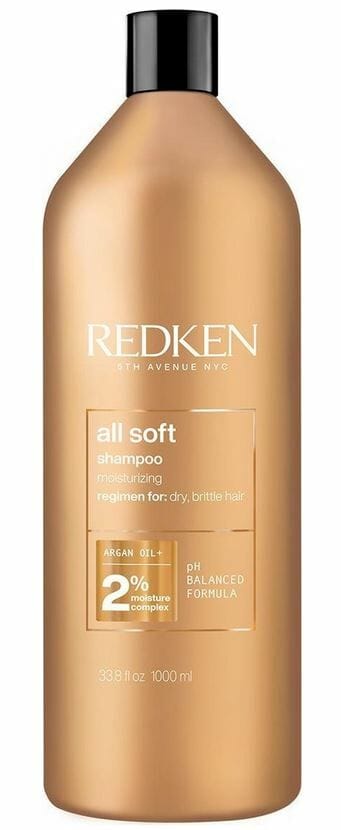 Redken All Soft Shampoo - 1000 ml