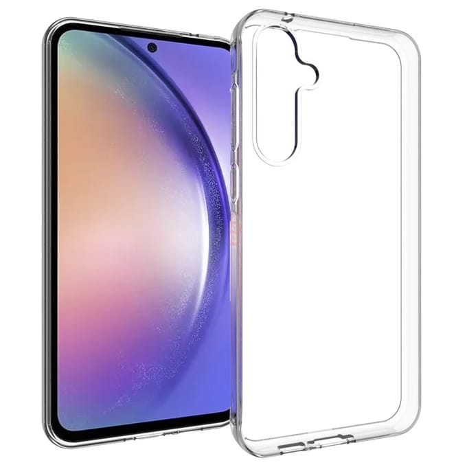Accezz Hoesje - Geschikt voor Samsung Galaxy A55 (5G) - Clear Backcover - Transparant