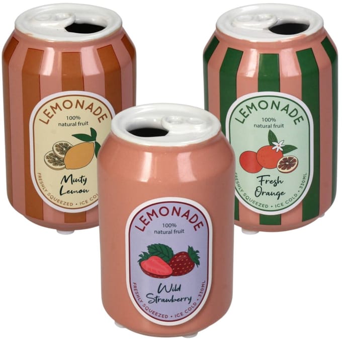 Limonade blikjes vaas (set3) - Kersten