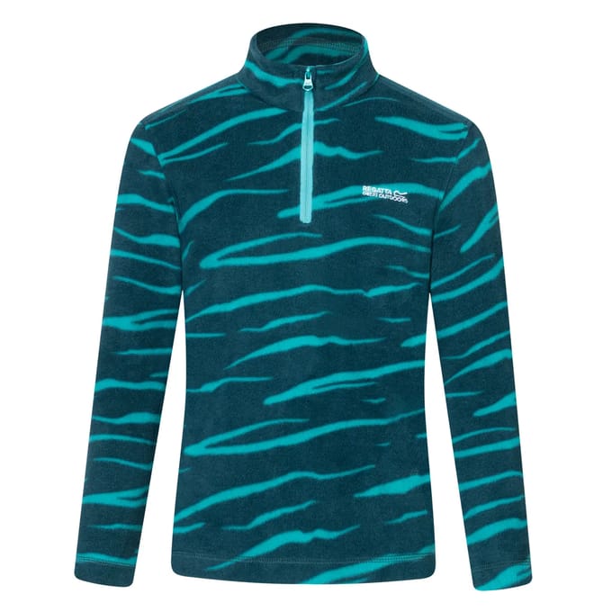 Kinder fleece 1/2 rits Regatta Hot Shot II