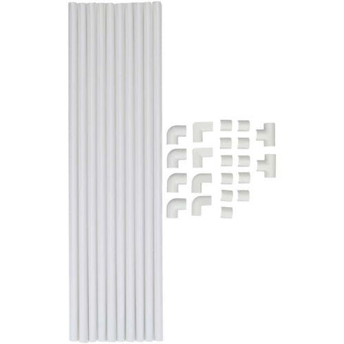Max Hauri 174626 Kabelgoot (l x b x h) 40 x 11 x 10 mm Wit 1 set(s)