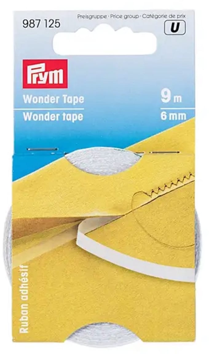 Prym Wonder tape transparant oplosbaar