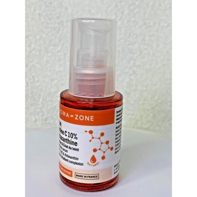 Serum - Vitamine C 10% & Astaxanthine - Veganistisch - Tegen vlekken - Hyaluronzuur