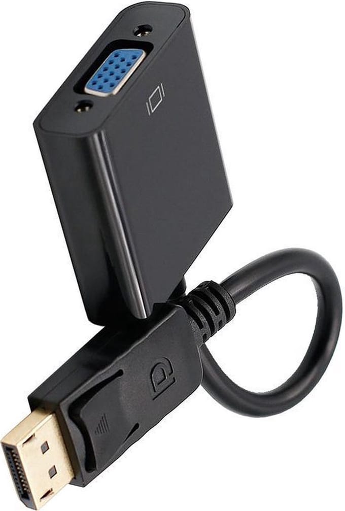 Displayport Kabel Naar VGA Displayport Adapter Naar VGA Kabel 1080p