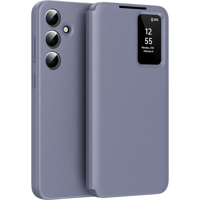 CaseBody Samsung Galaxy A56 Smart Cover Paars