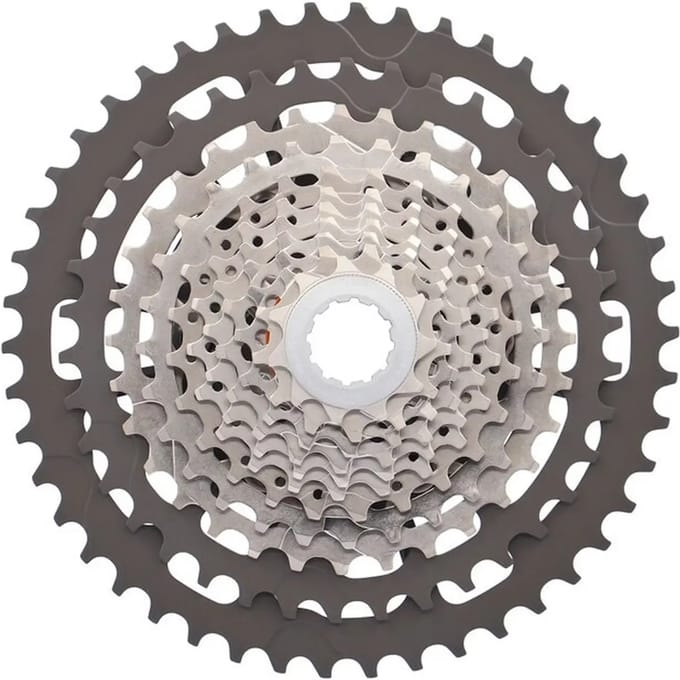 XLC 11 Speed Cassette - Shimano 11-46T - Staal - Zilver/Zwart