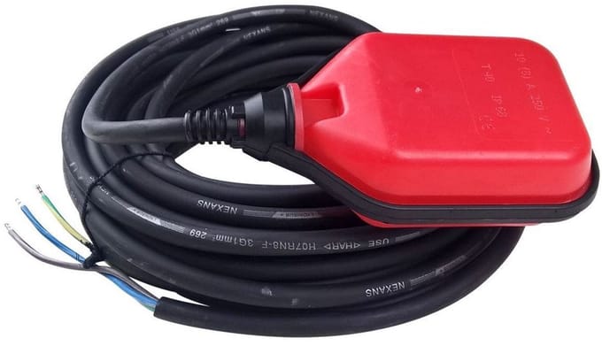 GRUNDFOS accessoire vlotterschakelaar z.stekkerleegpompen20m, 00ID7942