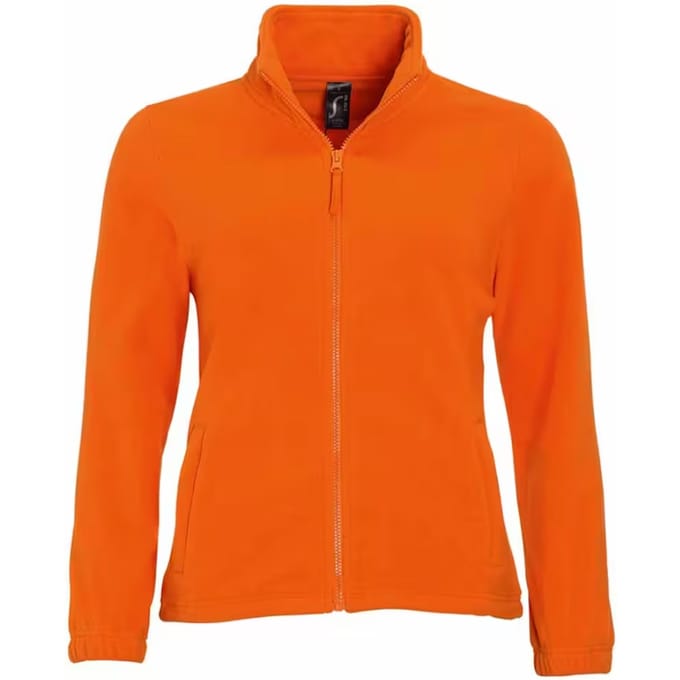 SOLS Dames/Dames North Fleece Jas (Oranje)