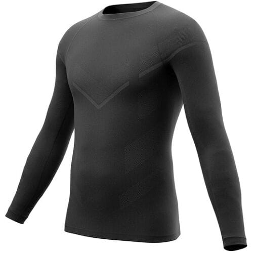 CRIVIT Heren sportshirt (Zwart, XL)