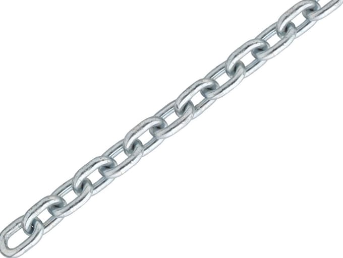 Scheepsketting verzinkt 5 mm – per meter – ketting staal gegalvaniseerd