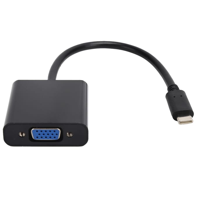 TypeC naar VGA Converter 10Gbps USB 3.1 HD 1080P Video Adapter Kabel 15Pin Vrouwelijk