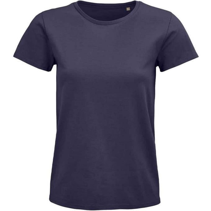 SOLS Dames/Dames Pioneer Organic T-shirt (Muisgrijs)