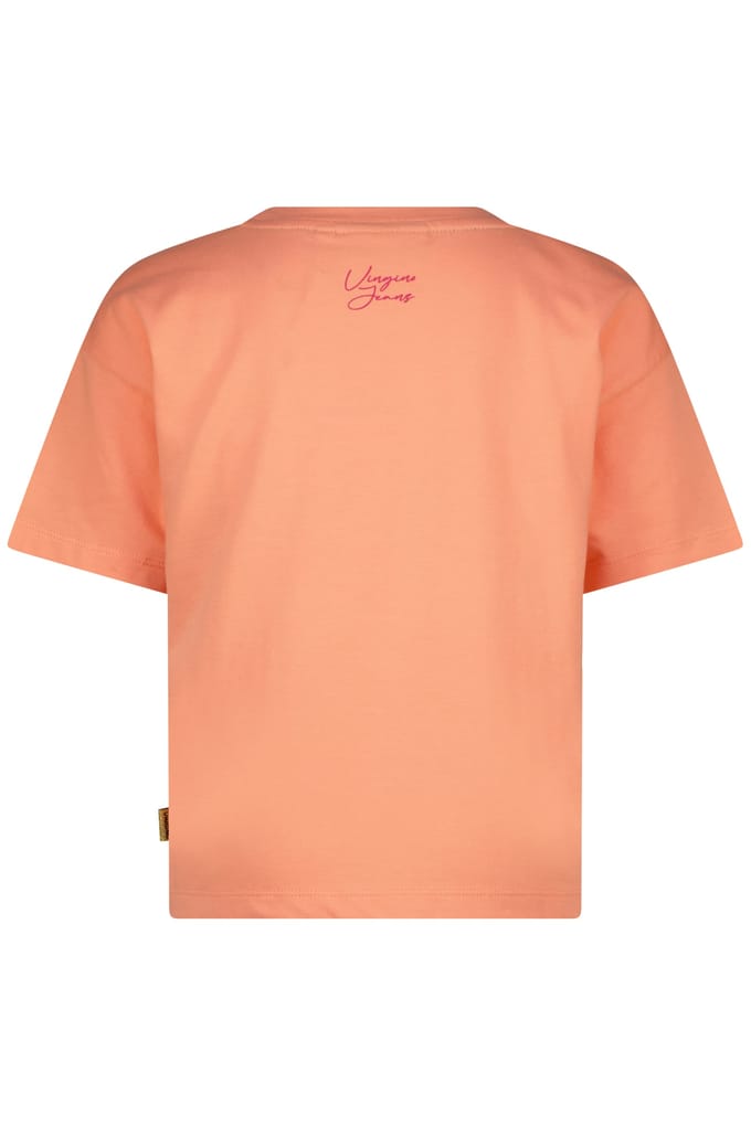Vingino Hanoe Pastel Papaya Maat: 2 | T-Shirts Outlet | Unisex