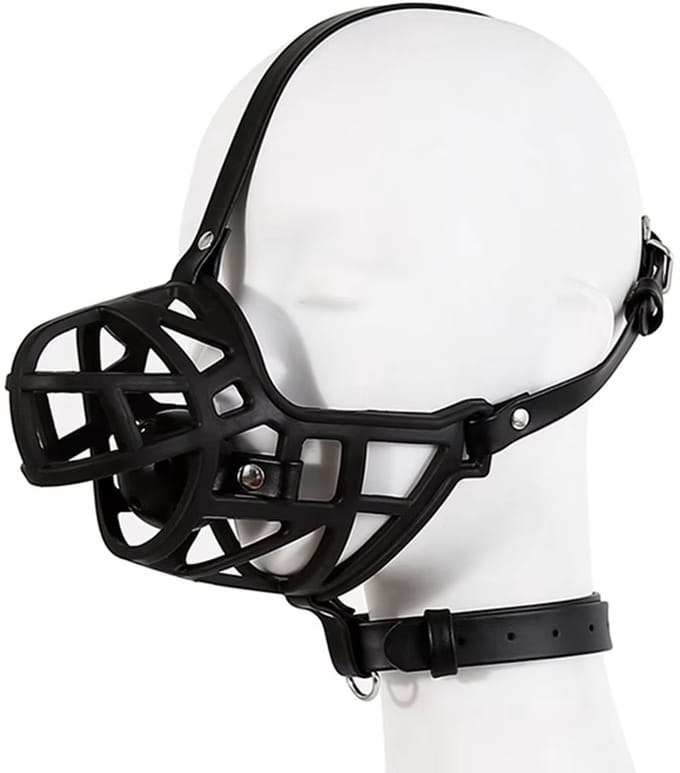 Muzzle Gag Masker - BDSM - Verstelbaar - Seks Mask - Extreme Fetish - Muilkorf