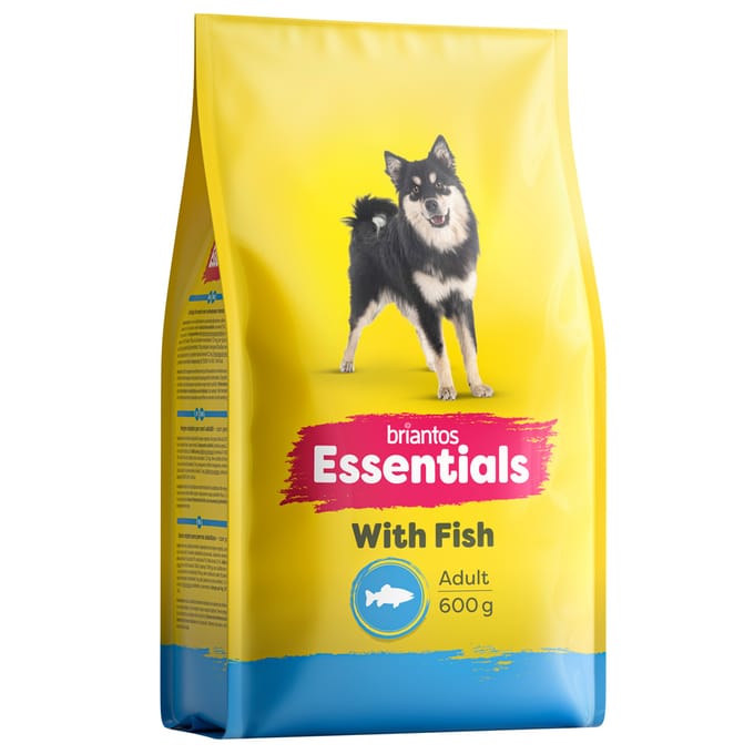 600 g Briantos Essentials Adult met vis droog hondenvoer