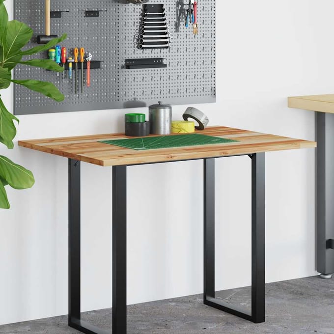 vidaXL - Bureaublad - met - olieafwerking - 120x70x2 - cm - massief - acaciahout
