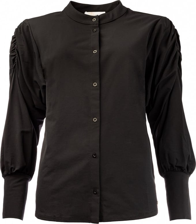 TQ Amsterdam Blouse Tetje Basic Travel 00tq082a Black Dames Maat - M