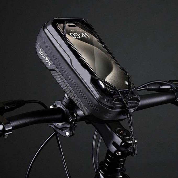 Wildman GX330 Serie - Fietstas - Waterdicht - Zwart - 1 Liter