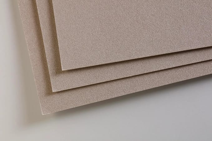 Pastelmat 24 x 32 cm 5 vel 360 gram Donkergrijs