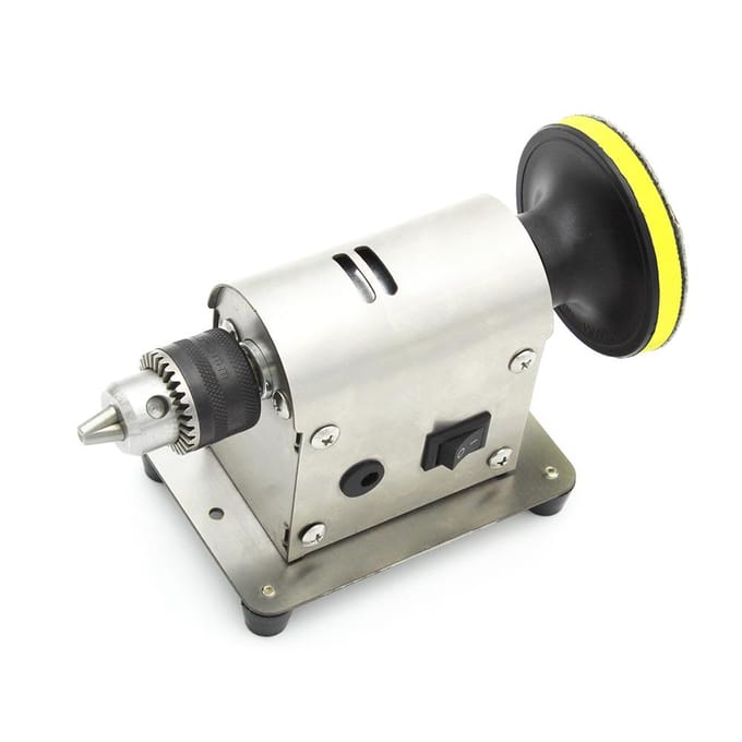 Multifunctionele Sieraden Rock Polijsten Buffer Machine Sieraden Grinder Molen Polijstmachine Sieraden EU Plug zilver