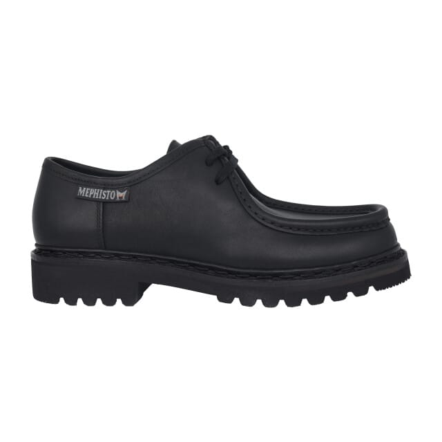 Mephisto Peppo - heren veterschoen - Zwart - maat 38.5 (EU) 5.5 (UK)
