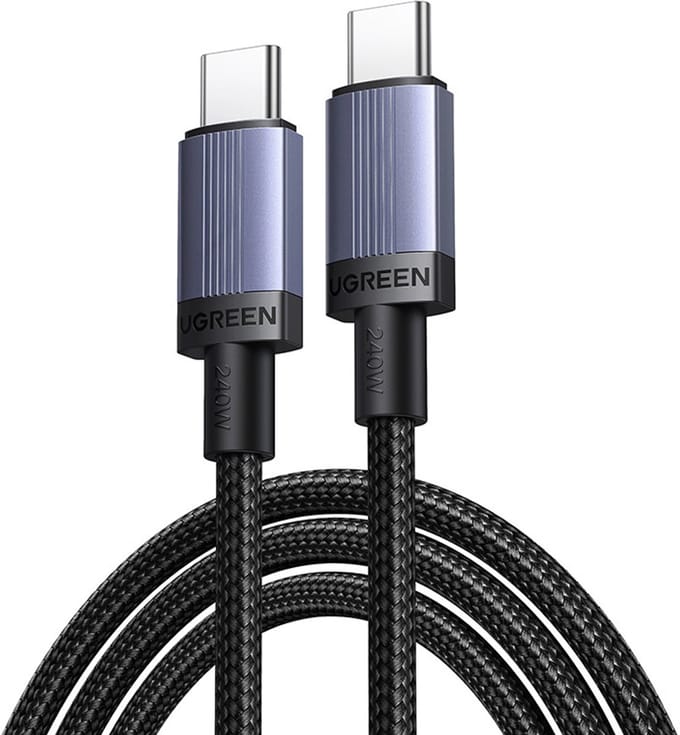 Ugreen Usb-C Naar Usb-C Kabel 240W Voor Iphones 12, 13, 14, 3M