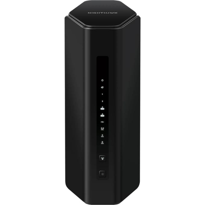NETGEAR Nighthawk RS300 - Router - WiFi Versterker - WiFi 7 - 9300 Mbps - Tri Band