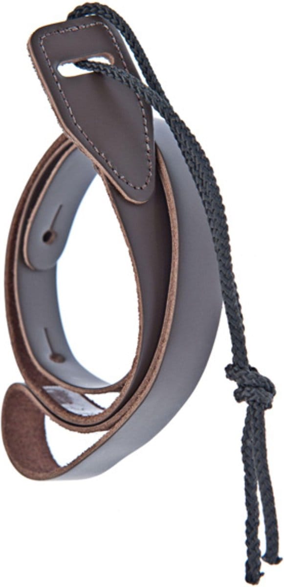 D'Addario Mandolinen gordel 75M01 Leder cognac, 19mm - Gitaarband