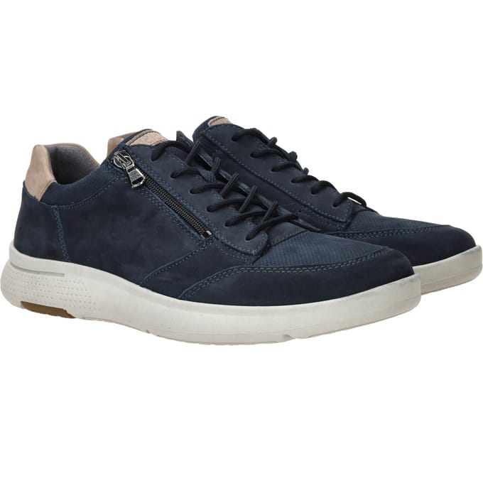 Waldlaufer Heiko Sneakers - Heren - Blauw - Maat:40½