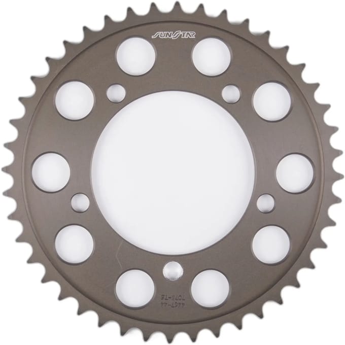 Ergal motorfiets kroon Sunstar 44T