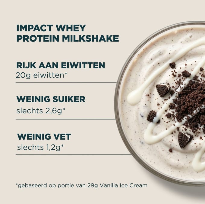 Impact Whey Protein Milkshake - 2700g - 90servings - Cookie Crumble