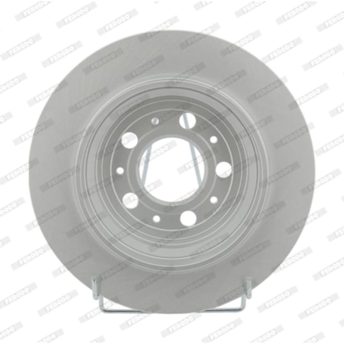 Remschijf FERODO DDF1079C achter, compleet, 2 stuk
