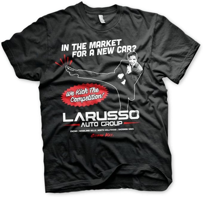 Cobra Kai Larusso Auto Group Big Tall T-shirt SP-1-CK009-H57-15